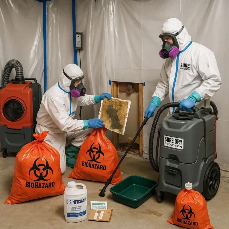 Contaminated Water Handling Protocols process in North El Monte, CA