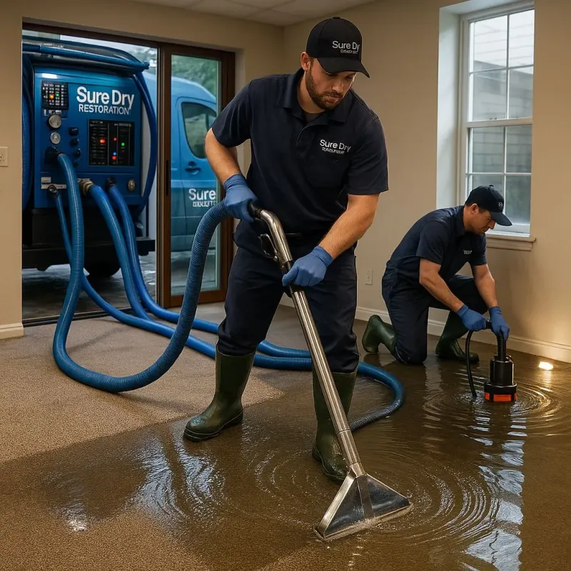 Water Extraction and Removal process in North El Monte, CA